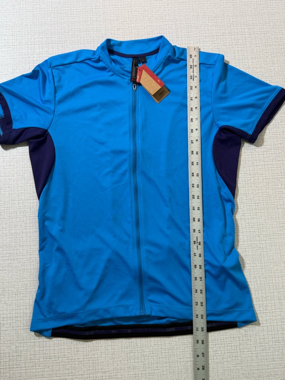 Specialized Blue and Navy Short Sleeve Cycling Jersey - Picture 7 of 12